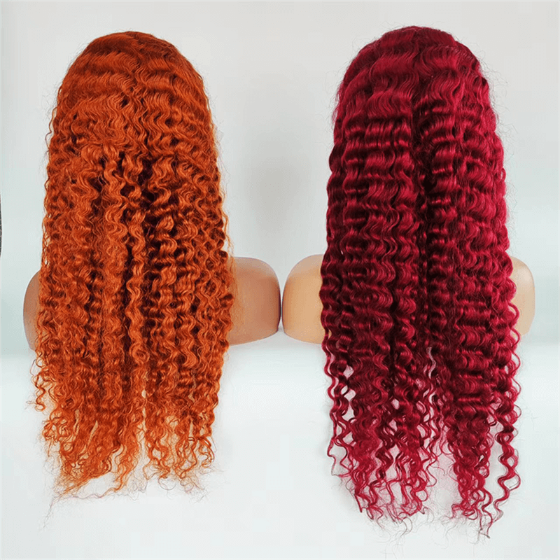 Best Wig Vendors Wholesale Burgundy Color Lace Front Wigs